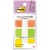 ３Ｍ　ポスト・イット　フィルムインデックス　厚口　マルチカラー６　４０×１８ｍｍ　６８６ＭＣ－６Ｎ　１パック（３冊）