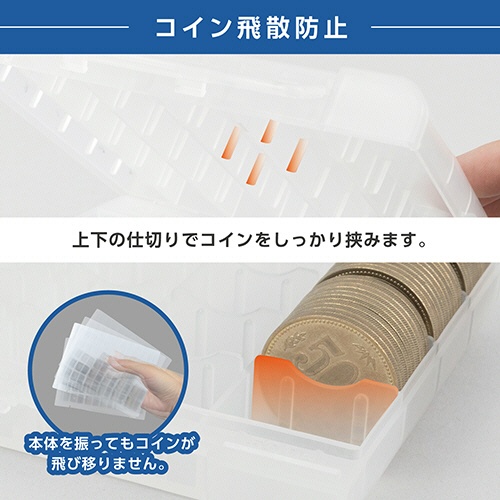 カール事務器　コインケース　クリア　ＣＸ－００１－Ｊ　１個7