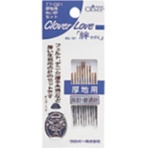 クロバー CL-厚地用ぬい針セット 77-021 1パック(10本)