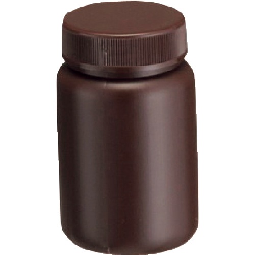 東京硝子器械　ＴＧＫ　広口びん　１００ｍＬ　茶褐色　８７６－２２－０２－５１　１本1
