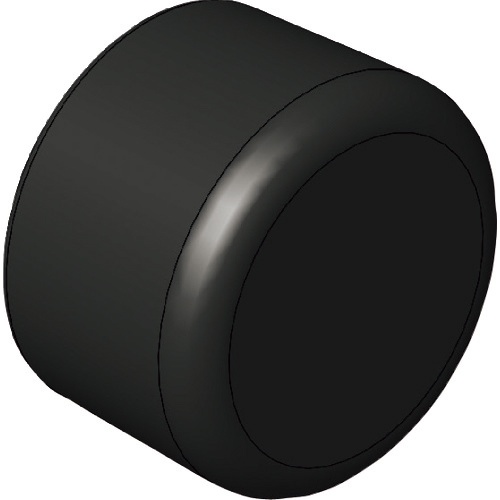 スター精機　アインツ　パイプエンドキャップ（黒）・φ８　Ｒ－ＣＡＰ－８　１個1