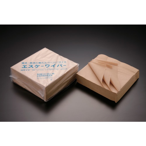 小津産業　ＳＫワイパー　茶　Ｍサイズ３０ｃｍＸ３０ｃｍ　０８７１０３　１箱（５０００枚）1