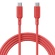 アドテック　ＵＳＢ２．０　Ｔｙｐｅ－Ｃ　ｔｏ　Ｃ　ケーブル（１００Ｗ出力）　レッド　１ｍ　ＡＰＣ－Ｖ１０１０ＳＣＣ－Ｕ２－ＲＤ　１本1