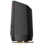 バッファロー　ＡｉｒＳｔａｔｉｏｎ　無線ＬＡＮ親機　１１ａｘ／ａｃ／ｎ／ａ／ｇ／ｂ　４８０３＋１１４７Ｍｂｐｓ　マットブラック　ＷＳＲ－６０００ＡＸ８Ｐ－ＭＢ　１台
