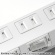 サンワサプライ　節電タップ　２Ｐ・４個口　ホワイト　３ｍ　ＴＡＰ－Ｂ１０７ＵＣ－３Ｗ　１個4