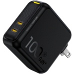 アオハイ　ＰＤ－ＵＳＢ充電器　Ｍａｇｃｕｂｅ　１００Ｗ　Ｂｌａｃｋ　ＥＮ－ＭＣ１００ＢＬ１　１個