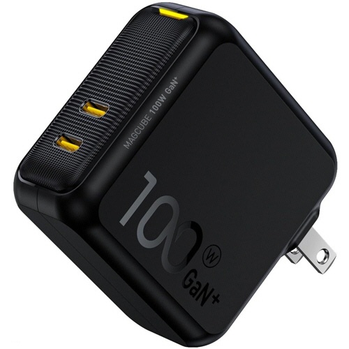 アオハイ　ＰＤ－ＵＳＢ充電器　Ｍａｇｃｕｂｅ　１００Ｗ　Ｂｌａｃｋ　ＥＮ－ＭＣ１００ＢＬ１　１個1