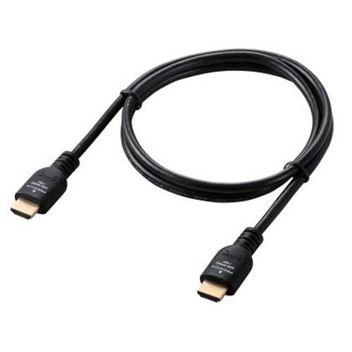 エレコム　ＰＲＥＭＩＵＭ　ＨＩＧＨ　ＳＰＥＥＤ　ＨＤＭＩケーブル　ブラック　１．０ｍ　ＤＨ－ＨＤＰＳ１４Ｅ１０ＢＫ２　１本3