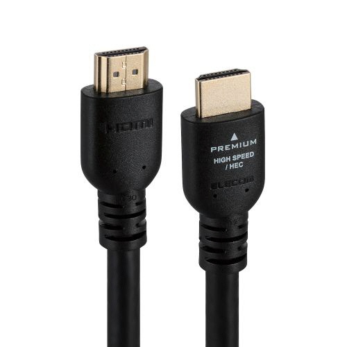 エレコム　ＰＲＥＭＩＵＭ　ＨＩＧＨ　ＳＰＥＥＤ　ＨＤＭＩケーブル　ブラック　５．０ｍ　ＤＨ－ＨＤＰＳ１４Ｅ５０ＢＫ２　１本4