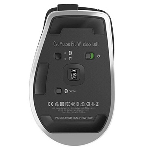 ３Ｄコネクション　ＣａｄＭｏｕｓｅ　Ｐｒｏ　ワイヤレス　Ｌｅｆｔ　ＵＳＢ－Ｃ　ＣＭＰＷＬ　ＵＳＢ－Ｃ　１個4
