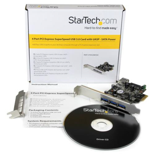 たのめーる】StarTech.com USB 3.0 4ポート増設PCI Express