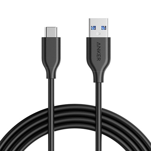 アンカージャパン　ＡＮＫＥＲ　ＰｏｗｅｒＬｉｎｅ　ＵＳＢ　Ｔｙｐｅ－Ｃケーブル　１．８ｍ　ブラック　Ａ８１６６０１１　１本1
