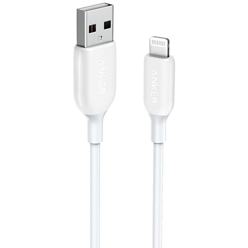アンカージャパン　ＡＮＫＥＲ　ＰｏｗｅｒＬｉｎｅ　ＩＩＩ　ライトニングケーブル　０．９ｍ　ホワイト　Ａ８８１２０２１　１本1