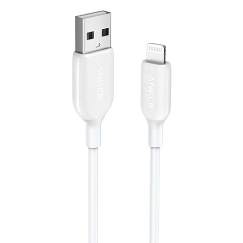 アンカージャパン　ＡＮＫＥＲ　ＰｏｗｅｒＬｉｎｅ　ＩＩＩ　ライトニングケーブル　１．８ｍ　ホワイト　Ａ８８１３０２１　１本1