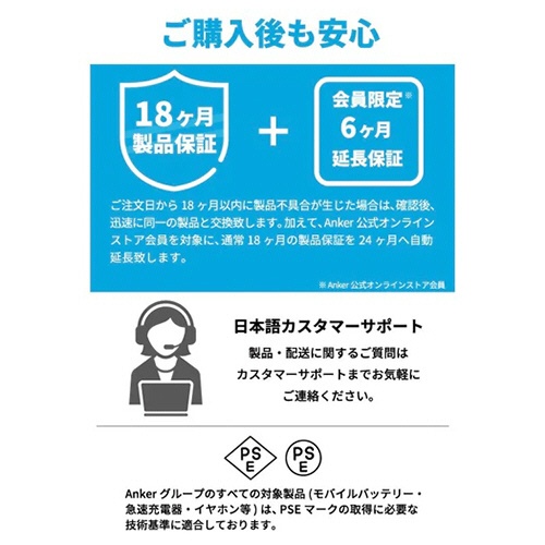 アンカージャパン　ＡＮＫＥＲ　ＰｏｗｅｒＬｉｎｅ　ＩＩ　ライトニングケーブル　１．８ｍ　ホワイト　Ａ８４３３０２２　１本2
