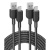 アンカージャパン　ＡＮＫＥＲ　３１０　高耐久ナイロン　ＵＳＢ－Ｃ＆ＵＳＢ－Ａ　ケーブル　３．０ｍ　ブラック　Ｂ８１Ｇ７０１１　１パック（２本）