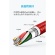 アンカージャパン　ＡＮＫＥＲ　ＰｏｗｅｒＬｉｎｅ＋　ＵＳＢ－Ｃ＆ＵＳＢ－Ａ　ケーブル（ＵＳＢ３．０対応）　１．８ｍ　レッド　Ａ８１６９０９１　１本4