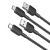 アンカージャパン　ＡＮＫＥＲ　３１０　高耐久ナイロン　ＵＳＢ－Ｃ＆ＵＳＢ－Ａ　ケーブル　０．９ｍ　ブラック　Ｂ８１Ｇ５０１１　１パック（２本）