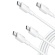 アンカージャパン　ＡＮＫＥＲ　３１０　ＵＳＢ－Ｃ＆ＵＳＢ－Ｃ　ケーブル　１．８ｍ　ホワイト　Ｂ８１Ｅ２０２１　１パック（２本）1