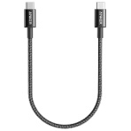 アンカージャパン　ＡＮＫＥＲ　３３１　高耐久ナイロン　ＵＳＢ－Ｃ＆ＵＳＢ－Ｃ　ケーブル　０．３ｍ　ブラック　Ａ８７５１５１１　１本