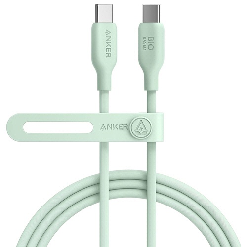 アンカージャパン　ＡＮＫＥＲ　５４３　エコフレンドリーＵＳＢ－Ｃ＆ＵＳＢ－Ｃ　ケーブル　１．８ｍ　グリーン　Ａ８０Ｅ２Ｎ６１　１本1