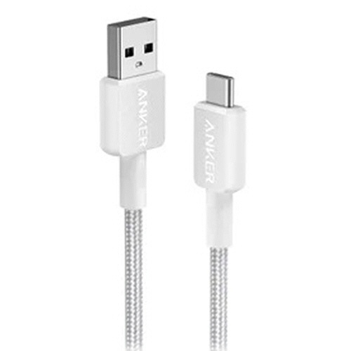アンカージャパン　ＡＮＫＥＲ　３２２　ＵＳＢ－Ｃ＆ＵＳＢ－Ａ　ケーブル（ＵＳＢ２．０対応）　０．９ｍ　ホワイト　Ａ８１Ｈ５Ｎ２１　１本1