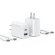 アンカージャパン　急速充電器　ＡＮＫＥＲ　Ｃｈａｒｇｅｒ（２０Ｗ　２ポート）ｗｉｔｈ　ＵＳＢ－Ｃ＆ＵＳＢ－Ｃケーブル　ホワイト　Ｂ２３４８１２２　１パック（２個）1