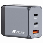 バーベイタム　６５Ｗ　ＰＤ急速充電対応　ＧａＮチャージャー　３ポート　３２２０１　１個