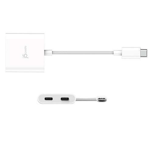 ｊ５　Ｃｒｅａｔｅ　ＵＳＢ－Ｃ　ｔｏ　ＤＰ　ａｌｔ　ｍｏｄｅ出力＆ＰＤ充電　２ｉｎ１　変換アダプター　ＪＣＡ１６４　１個3