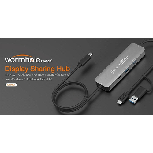 ｊ５　Ｃｒｅａｔｅ　ワームホールスイッチ　ＰＣリンクハブ　ＵＳＢ－Ｃ　ｔｏ　ＵＳＢ－Ｃ＆Ａ　ＪＣＨ４６２　１個5