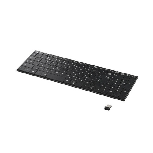 バッファロー　無線（２．４ＧＨｚ）　コンパクトキーボード　ブラック　ＢＳＫＢＷ３３０ＢＫ　１台1