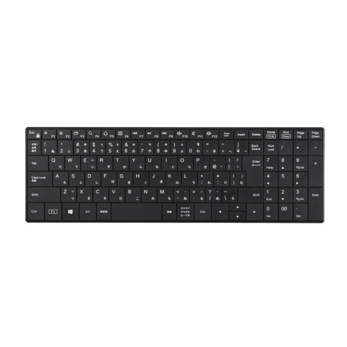 バッファロー　無線（２．４ＧＨｚ）　コンパクトキーボード　ブラック　ＢＳＫＢＷ３３０ＢＫ　１台2