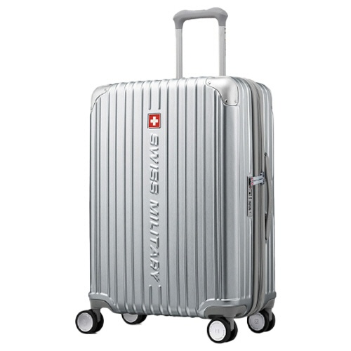 エム・エス・シー　ＳＷＩＳＳ　ＭＩＬＩＴＡＲＹ　ＣＹＧＮＵＳ（シグナス）　スーツケース　７３Ｌ　メタリックシルバー　ＳＭ－Ａ８２４　ＳＩＬＶＥＲ　１台1