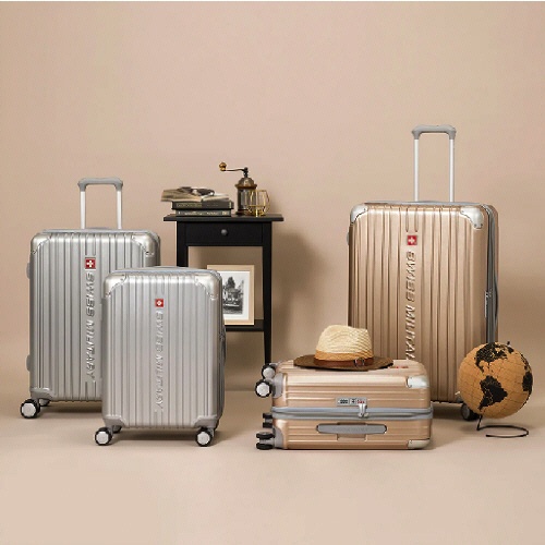 エム・エス・シー　ＳＷＩＳＳ　ＭＩＬＩＴＡＲＹ　ＣＹＧＮＵＳ（シグナス）　スーツケース　７３Ｌ　メタリックシルバー　ＳＭ－Ａ８２４　ＳＩＬＶＥＲ　１台8