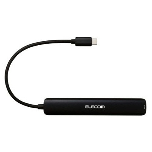 エレコム　ドッキングステーション　スリムタイプ　６ｉｎ１　ブラック　ＤＳＴ－Ｃ３０ＢＫ　１個3