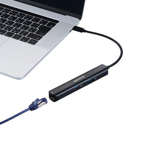 エレコム　ドッキングステーション　スリムタイプ　６ｉｎ１　ブラック　ＤＳＴ－Ｃ３０ＢＫ　１個7