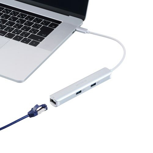 エレコム　ドッキングステーション　スリムタイプ　６ｉｎ１　シルバー　ＤＳＴ－Ｃ３０ＳＶ　１個7