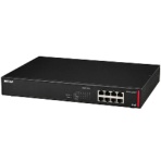 バッファロー　Ｇｉｇａ対応　レイヤー２　アンマネージＰｏＥスイッチ　ブラック　ＢＳ－ＧＵＬ２０ＰＴ