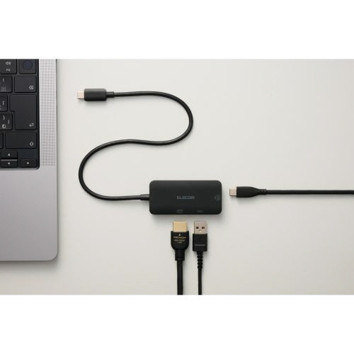 エレコム　ドッキングステーション３ｉｎ１（充電＋映像出力）　ブラック　ＤＳＴ－Ｃ３１ＢＫ　１個8