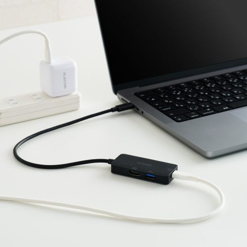 エレコム　ドッキングステーション３ｉｎ１（充電＋映像出力）　ブラック　ＤＳＴ－Ｃ３１ＢＫ　１個9