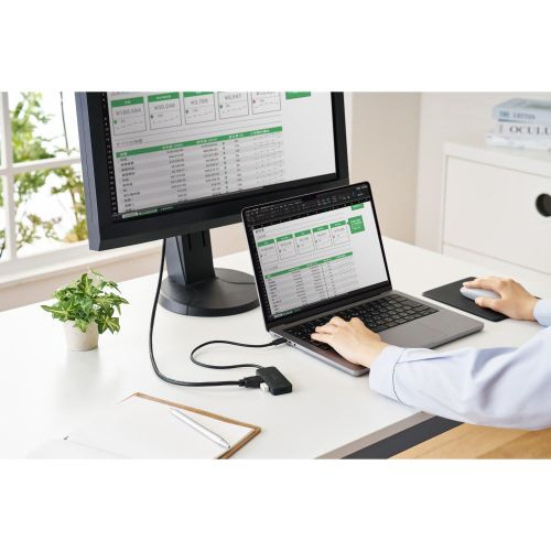 エレコム　ドッキングステーション３ｉｎ１（充電＋映像出力）　ブラック　ＤＳＴ－Ｃ３１ＢＫ　１個10