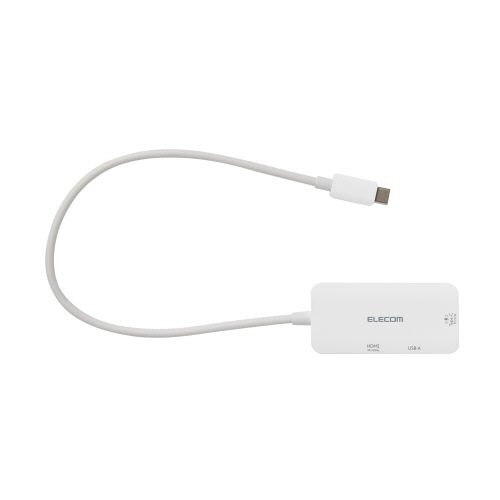 エレコム　ドッキングステーション３ｉｎ１（充電＋映像出力）　ホワイト　ＤＳＴ－Ｃ３１ＷＨ　１個3