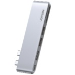 ユーグリーン　Ｄｕａｌ　ＵＳＢ－Ｃハブ　６－ｉｎ－１　８０８５６　１個
