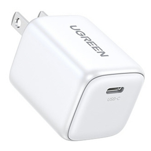 ユーグリーン　Ｎｅｘｏｄｅ　急速充電器　３０Ｗ　ＧａＮ　ＵＳＢ　Ｔｙｐｅ－Ｃ×１　ホワイト　１５３２９　１個1