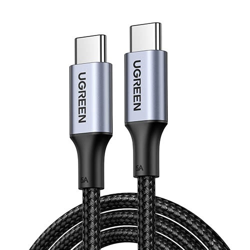 ユーグリーン　ＵＳＢ－Ｃ　ｔｏ　ＵＳＢ－Ｃ　ケーブル　１００Ｗ　１ｍ　ブラック　７０４２７　１本1