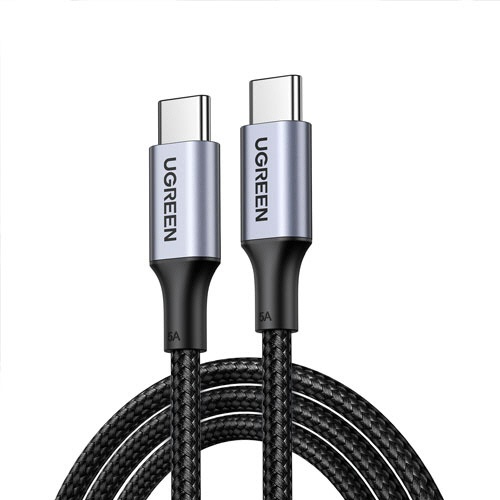ユーグリーン　ＵＳＢ－Ｃ　ｔｏ　ＵＳＢ－Ｃ　ケーブル　１００Ｗ　３ｍ　ブラック　９０１２０　１本1