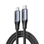 ユーグリーン　ＵＳＢ－Ｃ　ｔｏ　ＵＳＢ－Ｃ　ＰＤ　高出力対応急速充電ケーブル　２４０Ｗ　８０１５０　１本