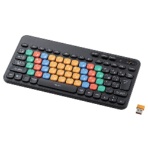 エレコム　はじめてのキーボード　ＫＥＹ　ＰＡＬＥＴＴＯ（無線）　ブラック　ＴＫ－ＦＳ１０ＤＭＫＢＫ　１台