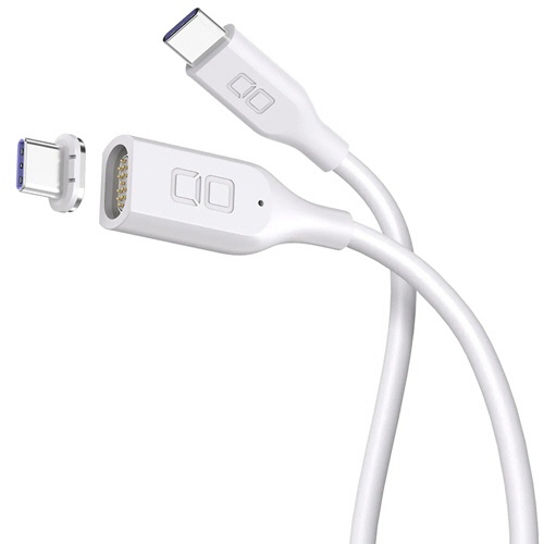 ＣＩＯ　マグネットシリコンケーブル　ＣｔｏＣ　１００Ｗ　１ｍ　ホワイト　ＣＩＯ－ＳＬＭＧ－ＣＣ１－ＷＨ　１本1