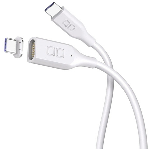 ＣＩＯ　マグネットシリコンケーブル　ＣｔｏＣ　１００Ｗ　２ｍ　ホワイト　ＣＩＯ－ＳＬＭＧ－ＣＣ２－ＷＨ　１本1